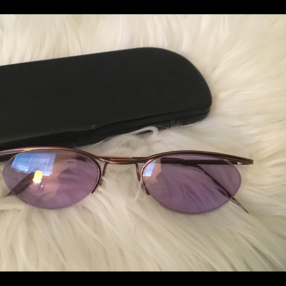 Designer Freudenhaus Sun Glasses & Case